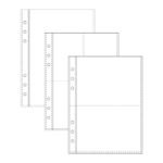 Kit de 10 Sacos Plásticos para Fichário