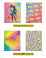 Capa Avulsa Estampada para Caderno de Disco - Imagem 15