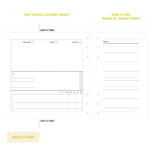 Refil Fichário Semana Estendida Não Datado (SE01)