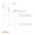 Caderneta Flexível Produtividade GTD (P02)