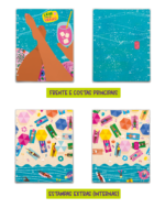 Capa Avulsa Estampada para Caderno de Disco - Imagem 12