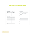 Refil Fichário Financeiro Controle Mensal (F03) - Imagem 3