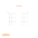 Caderneta Flexível Financeiro Controle Mensal (F03) - Imagem 2