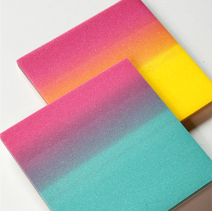 Bloco de Adesivos Autocolantes Degradê com Glitter - Imagem 2
