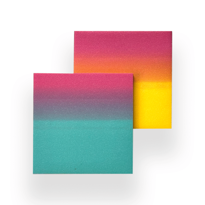 Bloco de Adesivos Autocolantes Degradê com Glitter - Imagem 1