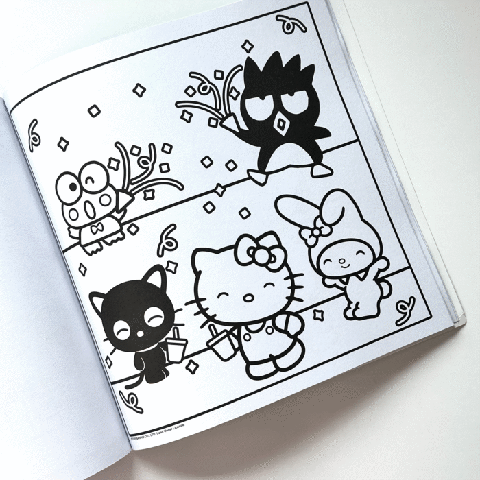 Caderno de Colorir da Hello Kitty - Imagem 4