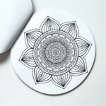 Caderno de Colorir Mandalas - Imagem 2