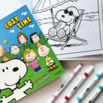 Caderno de Colorir do Snoopy