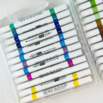 Marcador Acrílico para Colorir, 36 Cores - Imagem 5