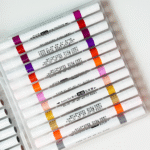 Marcador Acrílico para Colorir, 36 Cores - Imagem 7