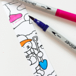 Marcador à base de Água para Colorir, 12 Cores - Imagem 2