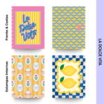 Capa Avulsa Estampada para Caderno de Disco - Imagem 5